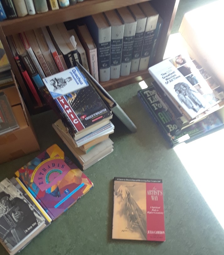 books on floor 0520